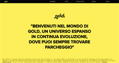 Desktop Screenshot of goldworld.it